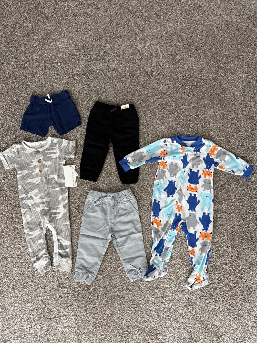 Baby boy clothing bundle lot of 5 pieces size 12 months